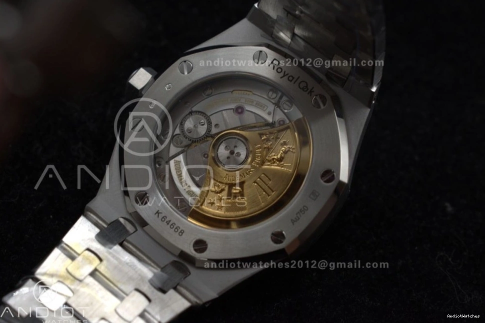 Black Royal Oak Frosted 1034 SA3120 Super Clone Edition Dial Textured SS Thermal SS 1:1 On Bracelet Best 15454 37mm APSF 1107